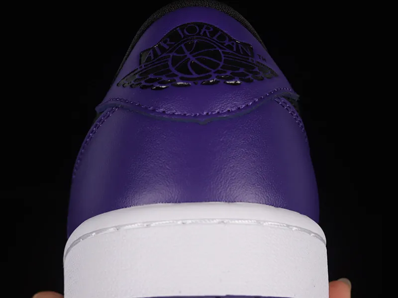 All categories Air Jordan Jordan series basketball shoes Air Jordan 1 Low Z version Air Jordan 1 Low Golf "White Purple" AJ1 Joe 1 new golf version white and purple color DD9315-105